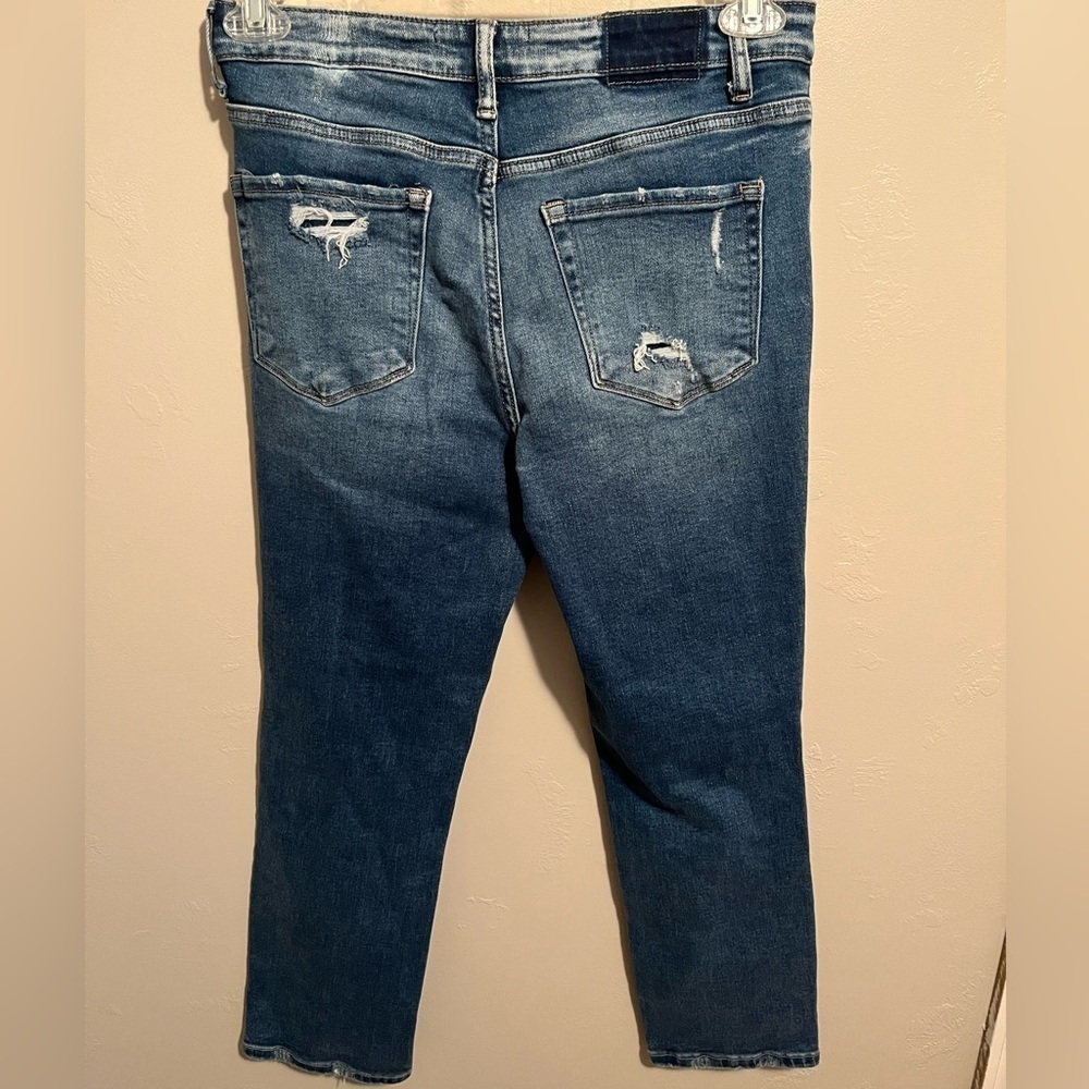 Vervet By Flying Monkey Distressed Straight Jeans View 5